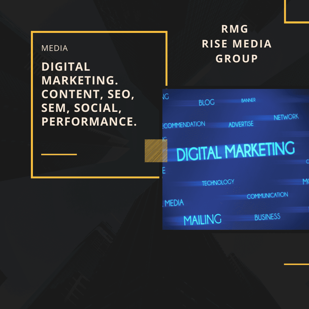 Digital Marketing Content, SEO, SEM, Social and Creation